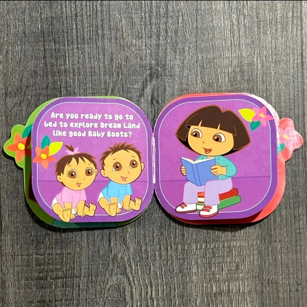 💞 Dora The Explorer “A Nighttime Adventure with Baby Boots” Mini Children’s Book
